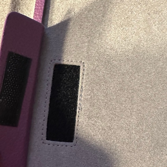 Purple Premium Synthetic Leather cover for IPad Air 2 - Picture 5 of 6